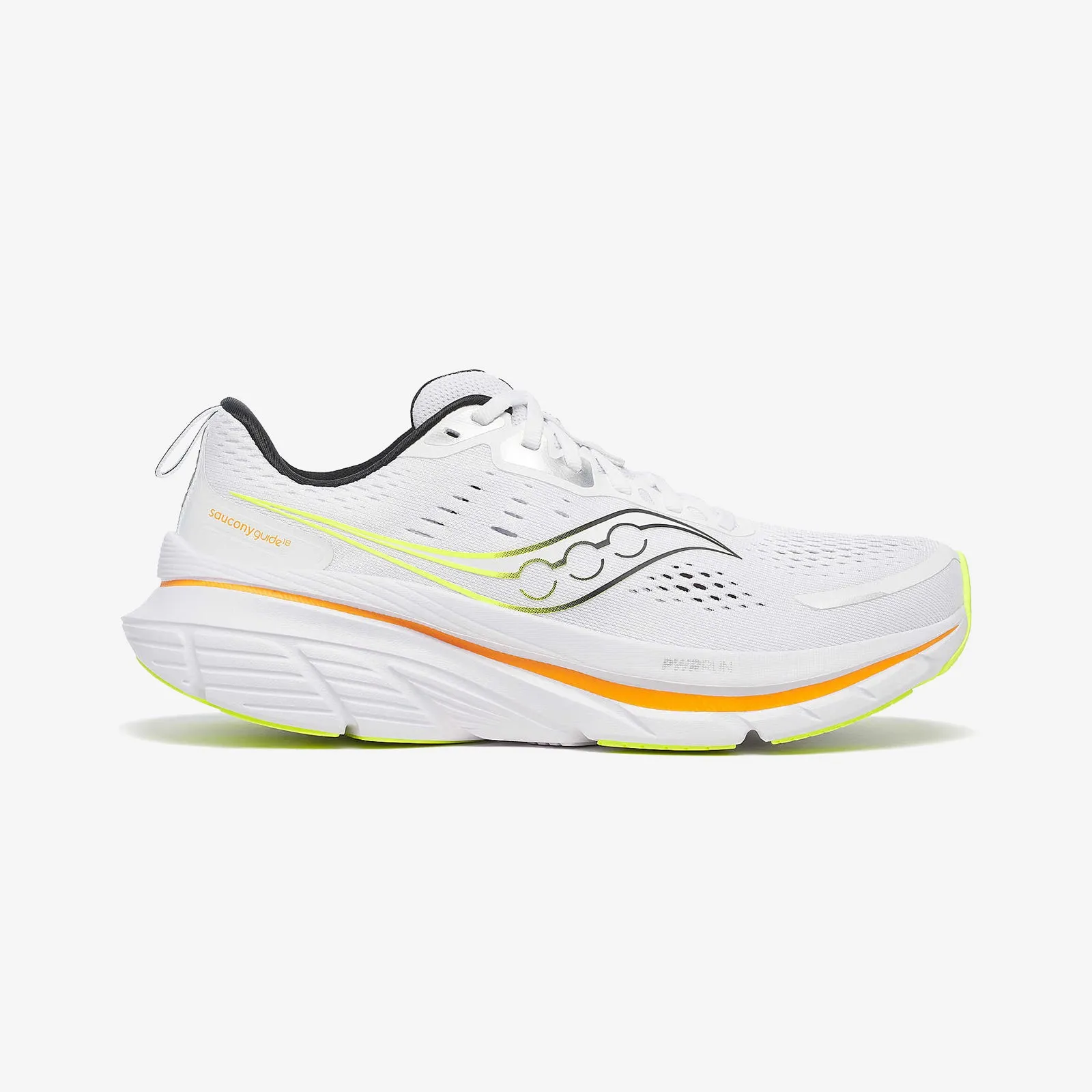 Saucony Guide 18 "White/Peel"