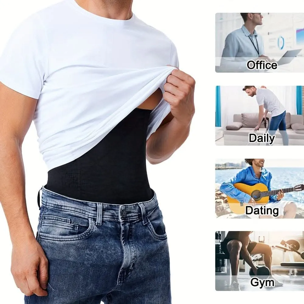 SCARBORO Men's Supportive Waist Trainer Belt – Comfort & Support