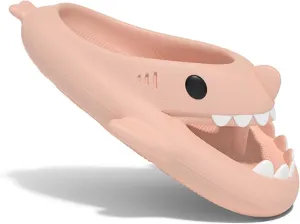 Shark Flip Flops, Cloud Shark Slides For Adult, Cartoon Non-Slipper Shark Slippers For Women And Men