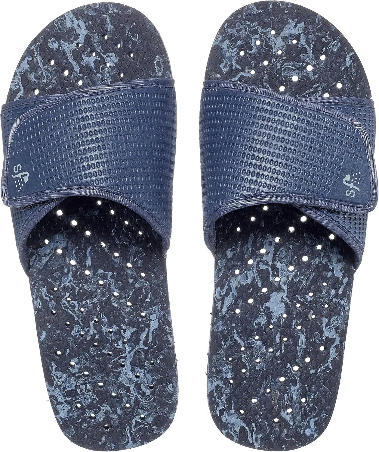 Showaflops Men's Casual, Fashion Sandal, Navy Marble, 9-10