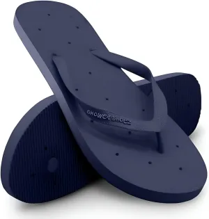 Shower Shoez Men's Non-Slip Gym Pool Dorm Water Sandals Flip Flops