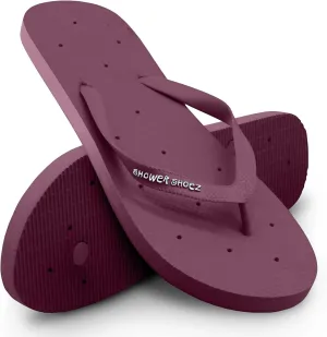 Shower Shoez Women's Non-Slip Pool Dorm Water Sandals Flip Flops