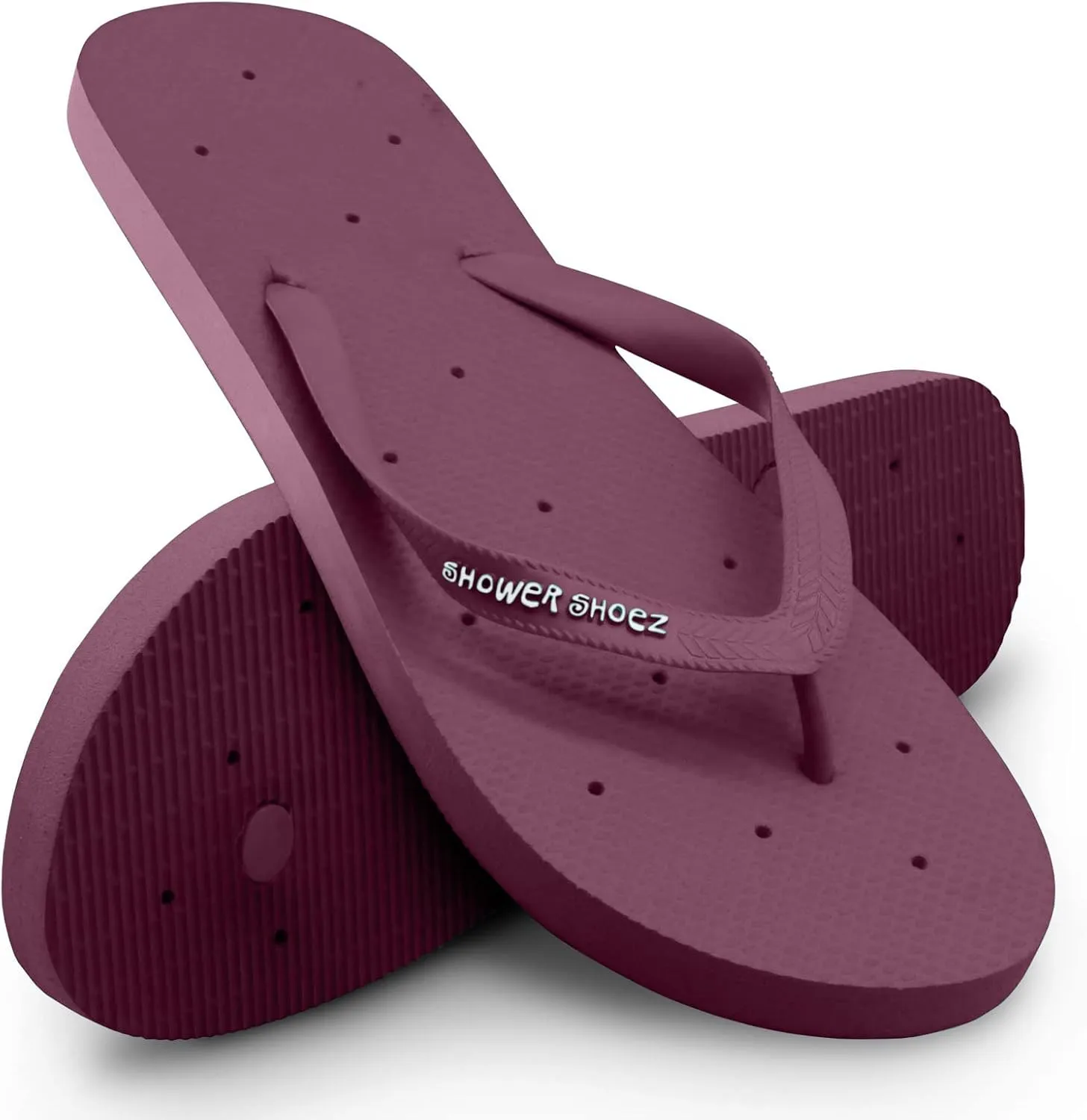 Shower Shoez Women's Non-Slip Pool Dorm Water Sandals Flip Flops