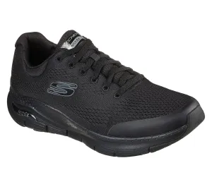 Skechers Mens Arch Fit Black Lace Up Trainer Shoes 232040/BBK