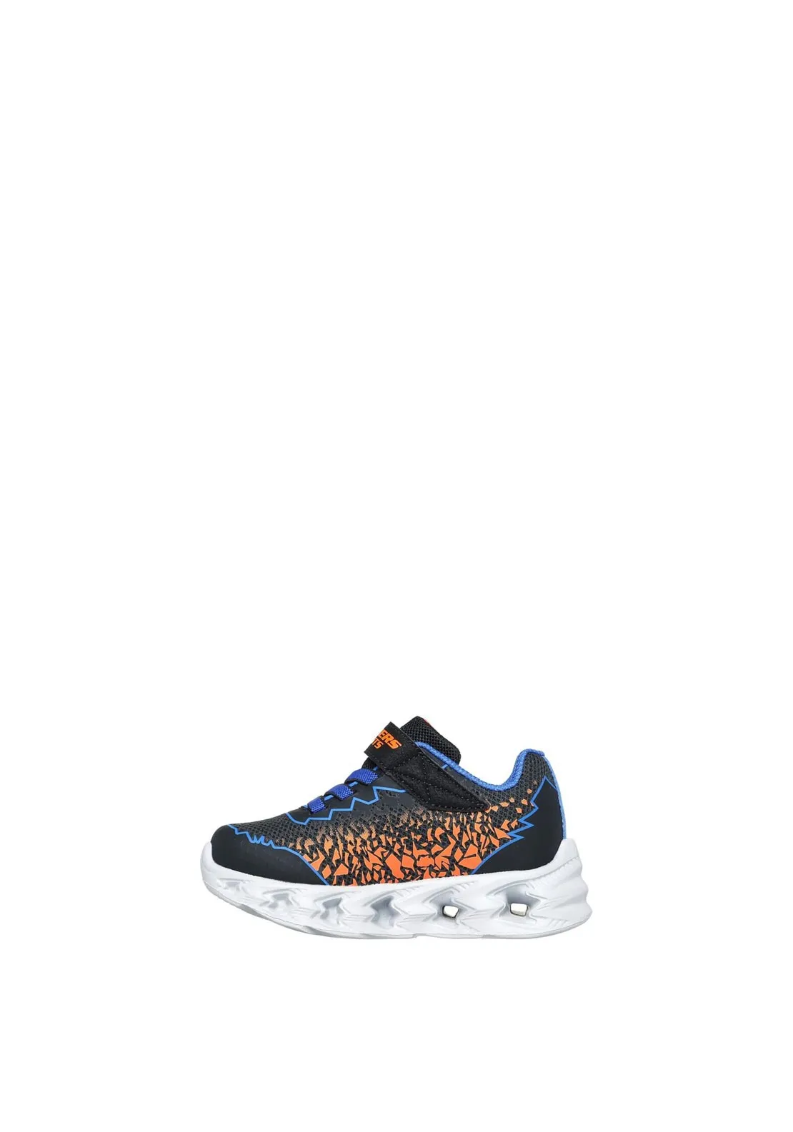 Skechers Toddler Boy S Lights Zorento Trainer, Black