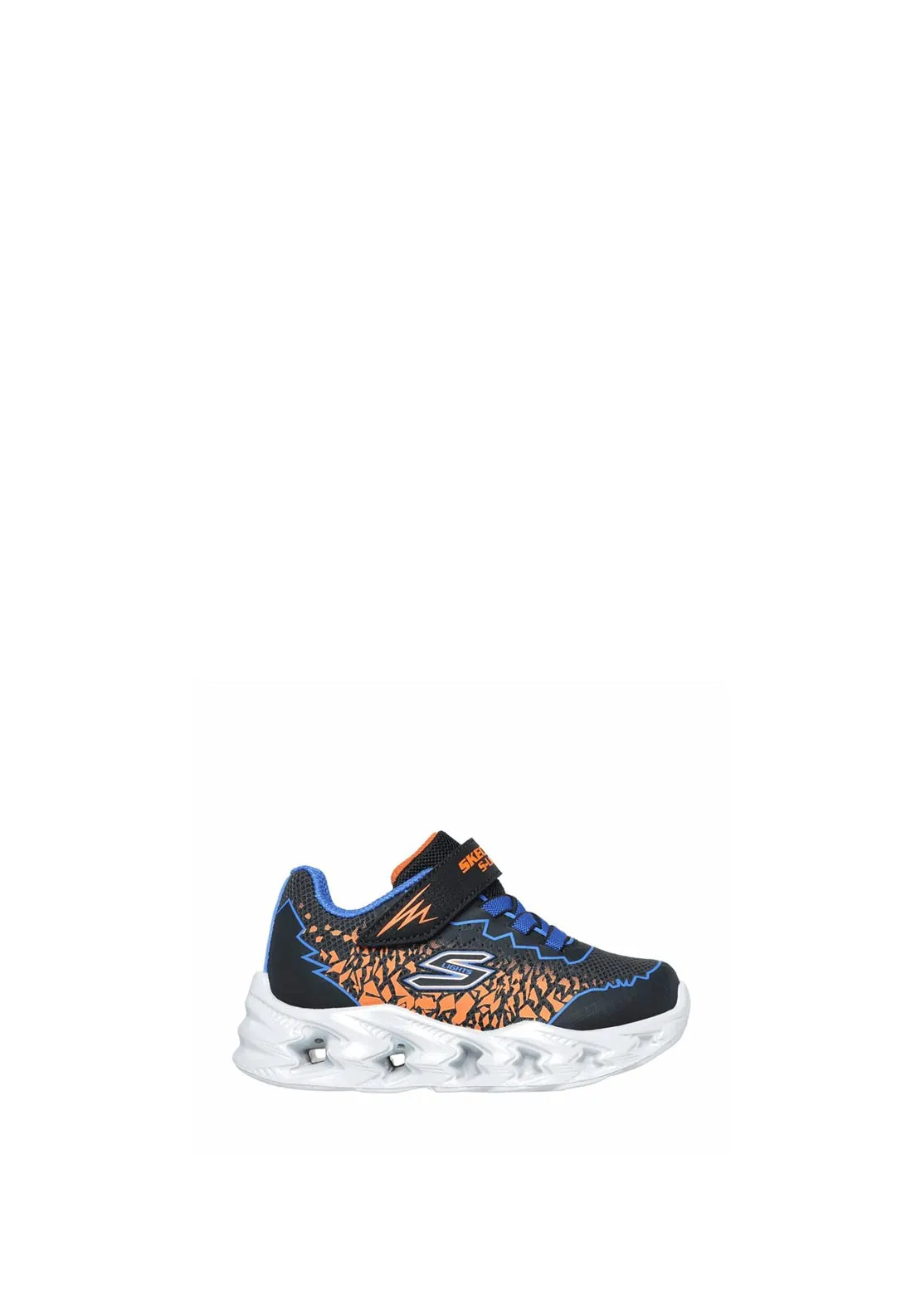 Skechers Toddler Boy S Lights Zorento Trainer, Black