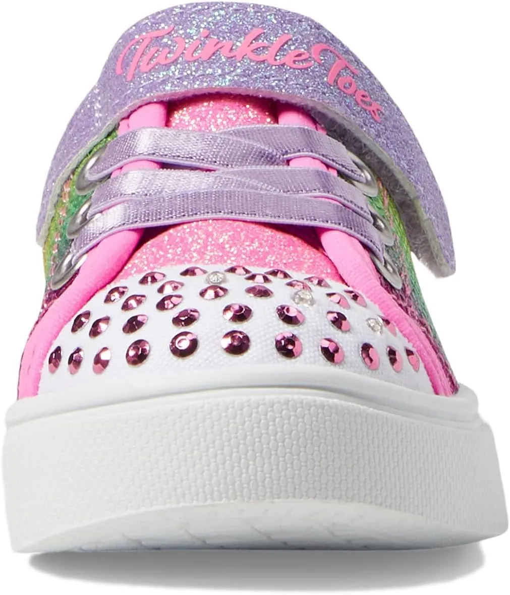 Skechers Unisex-Child Twinkle Sparks-Sequin Flash Sneaker