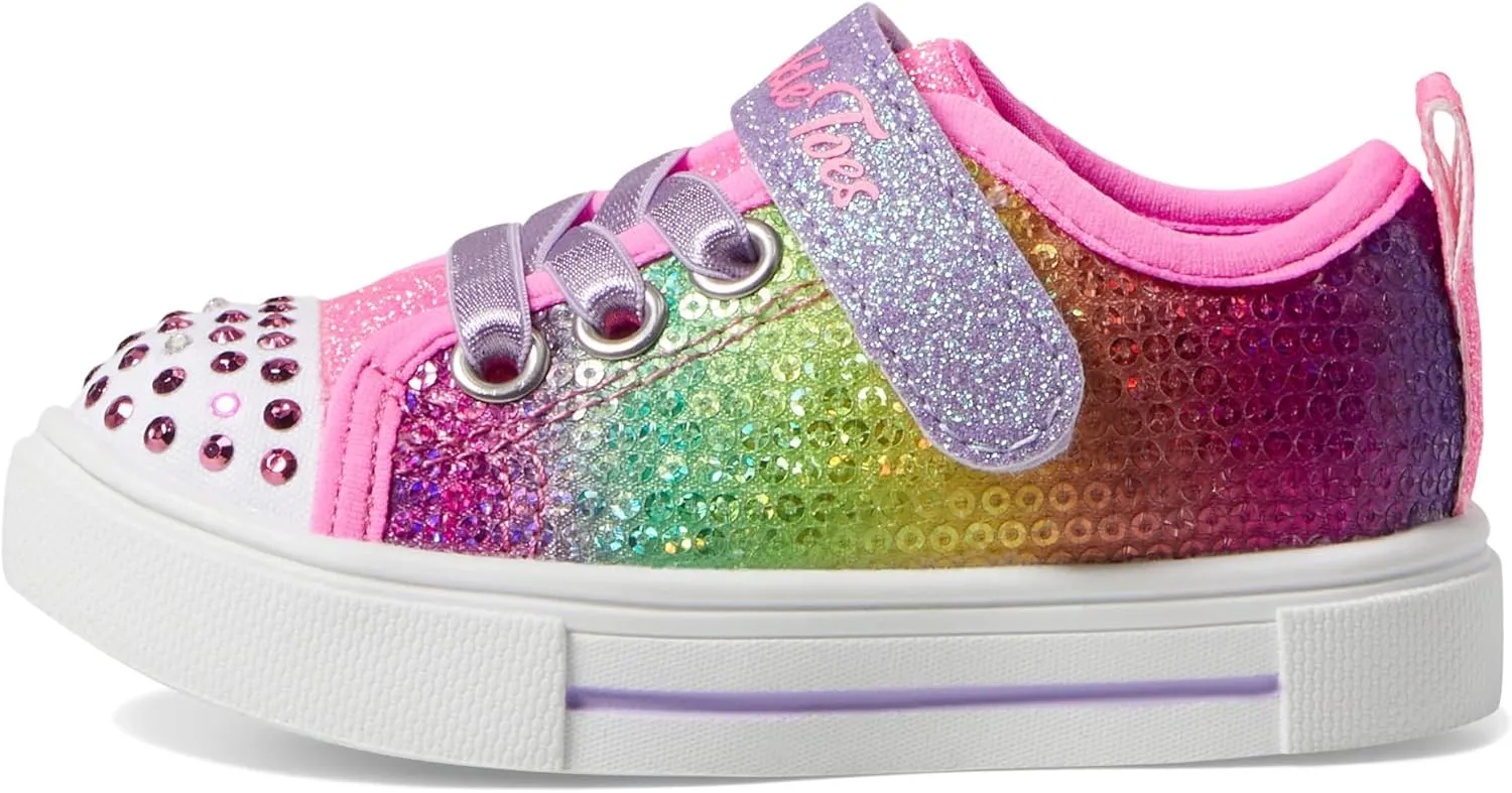 Skechers Unisex-Child Twinkle Sparks-Sequin Flash Sneaker