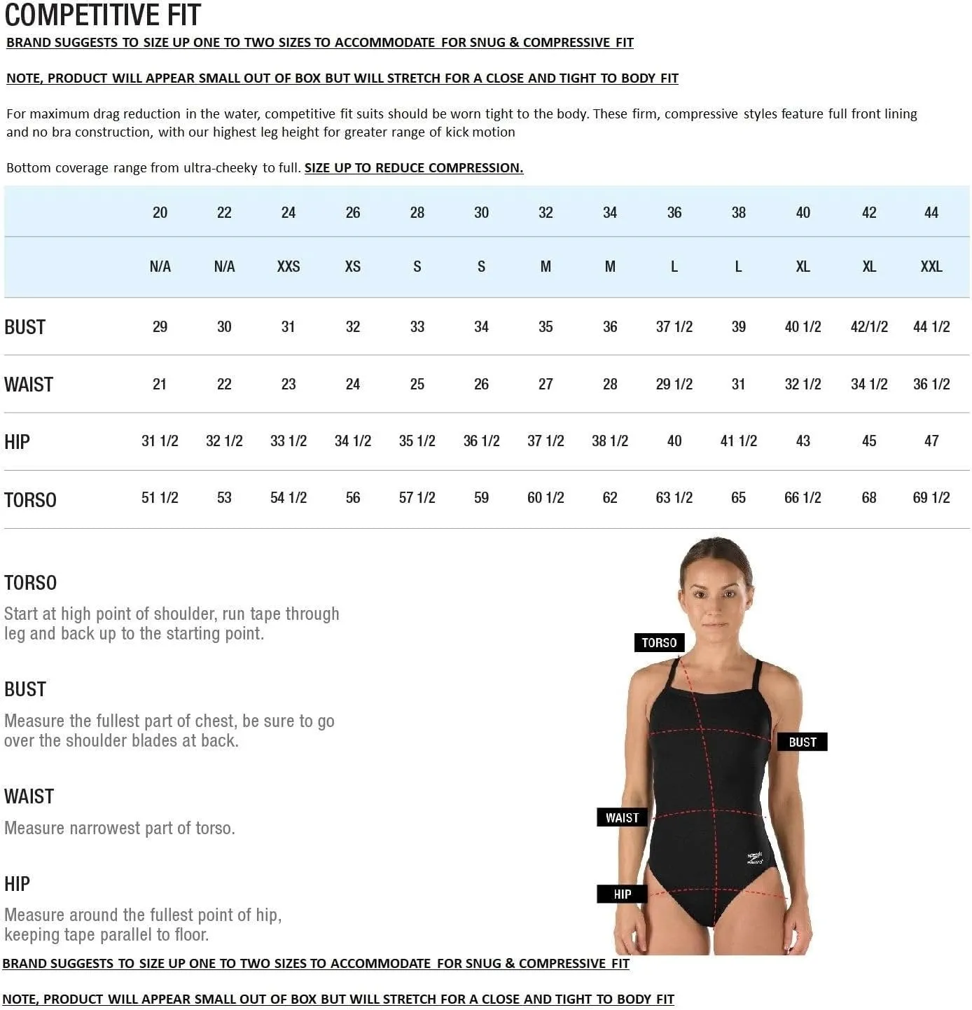 Speedo Swimsuit One Piece Endurance  Flyback Adult Team Colors Black/Black, 34