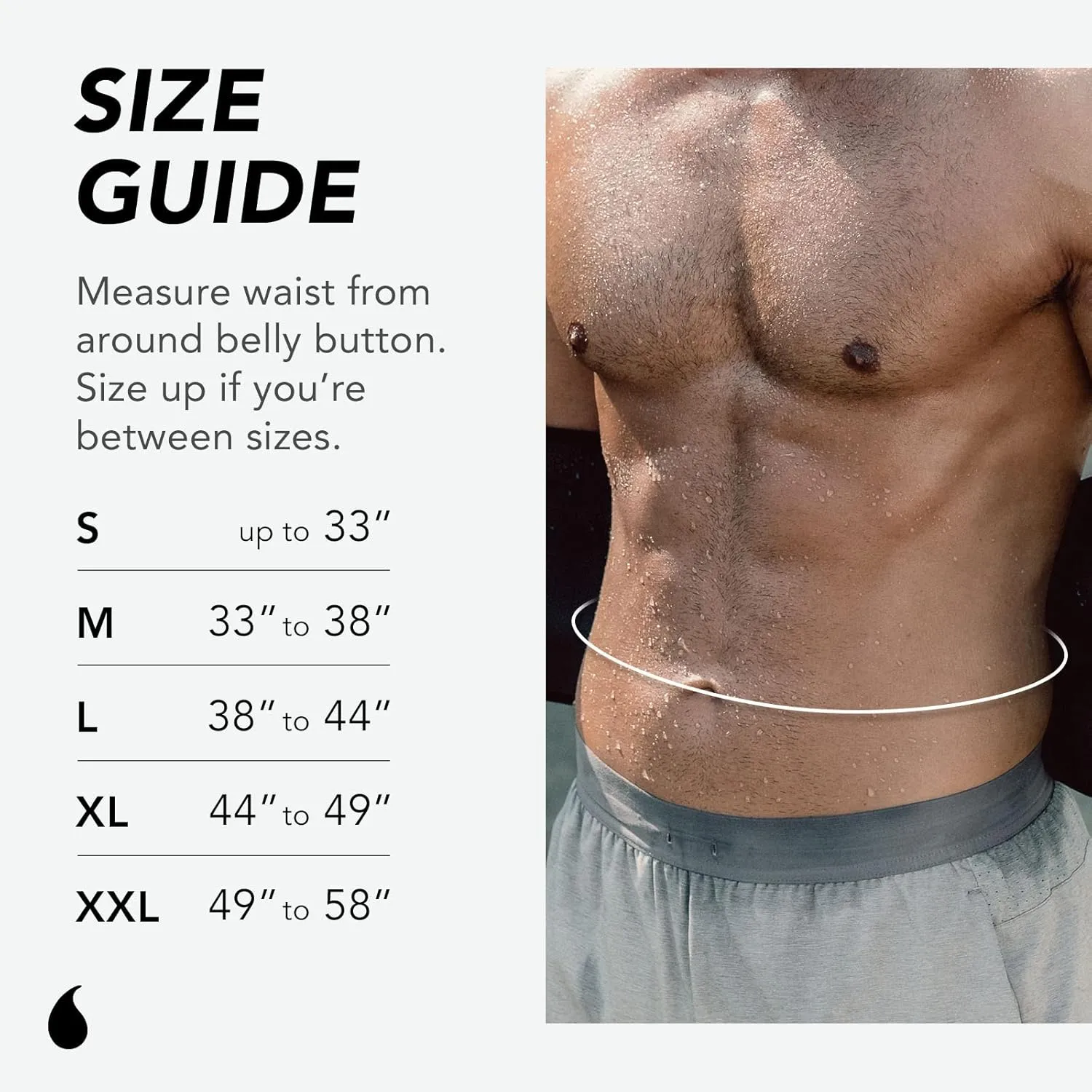 Sports Research® Sweet Sweat Waist Trimmer - Premium Sweat Enhancing Fitness Belt for Women & Men - 5 Adjustable Sizes