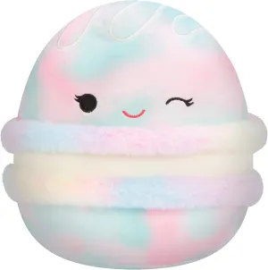 Squishmallows 7.5-Inch Lizma The Macaroon Plush - Add Lizma to Your Squad, Ultrasoft Stuffed Animal Medium-Sized Plush Toy, Official Kelly Toy Plush