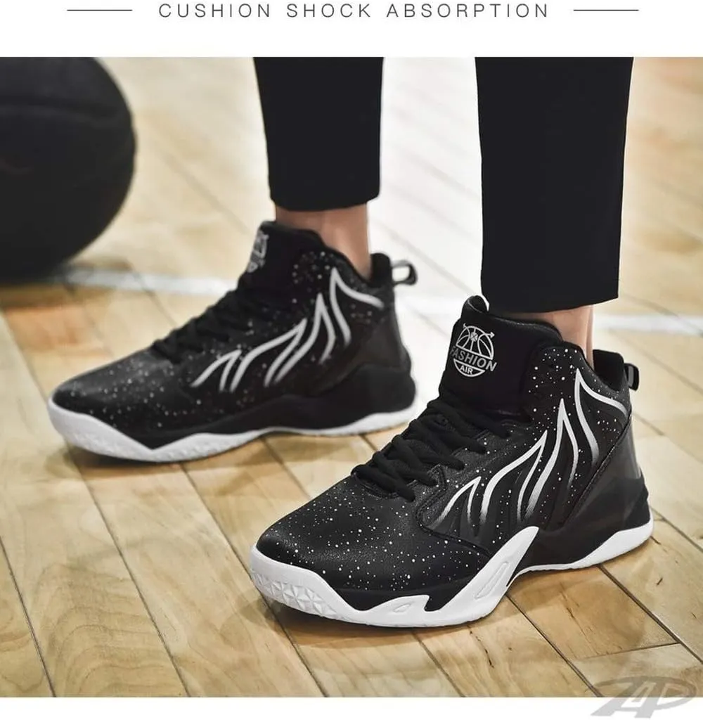 Summer Oversized Men's Shoes Tide Oversized Leisure Youth Students Basketball Sports Shoes Outdoor Running Shoes