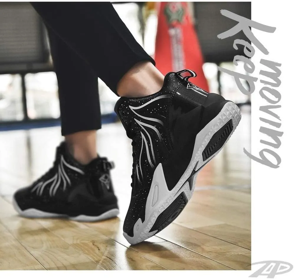 Summer Oversized Men's Shoes Tide Oversized Leisure Youth Students Basketball Sports Shoes Outdoor Running Shoes