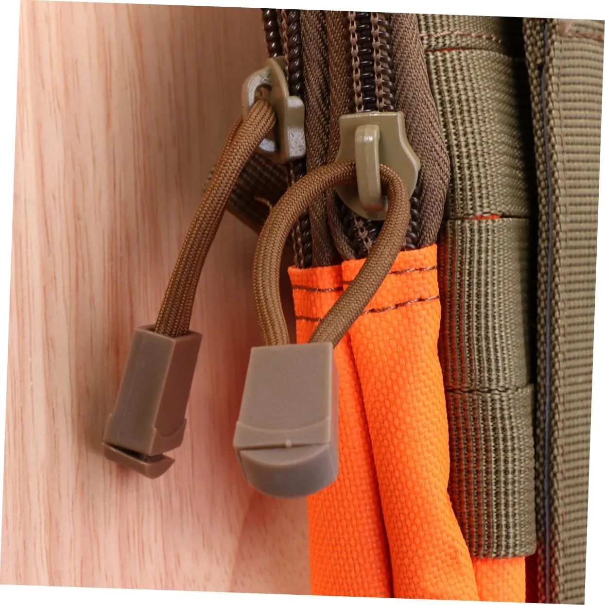 SUPVOX 2pcs Pack Camping Belt Bag Duffle Waist Pack Earbuds Holder for Running Walking Outdoor Activities