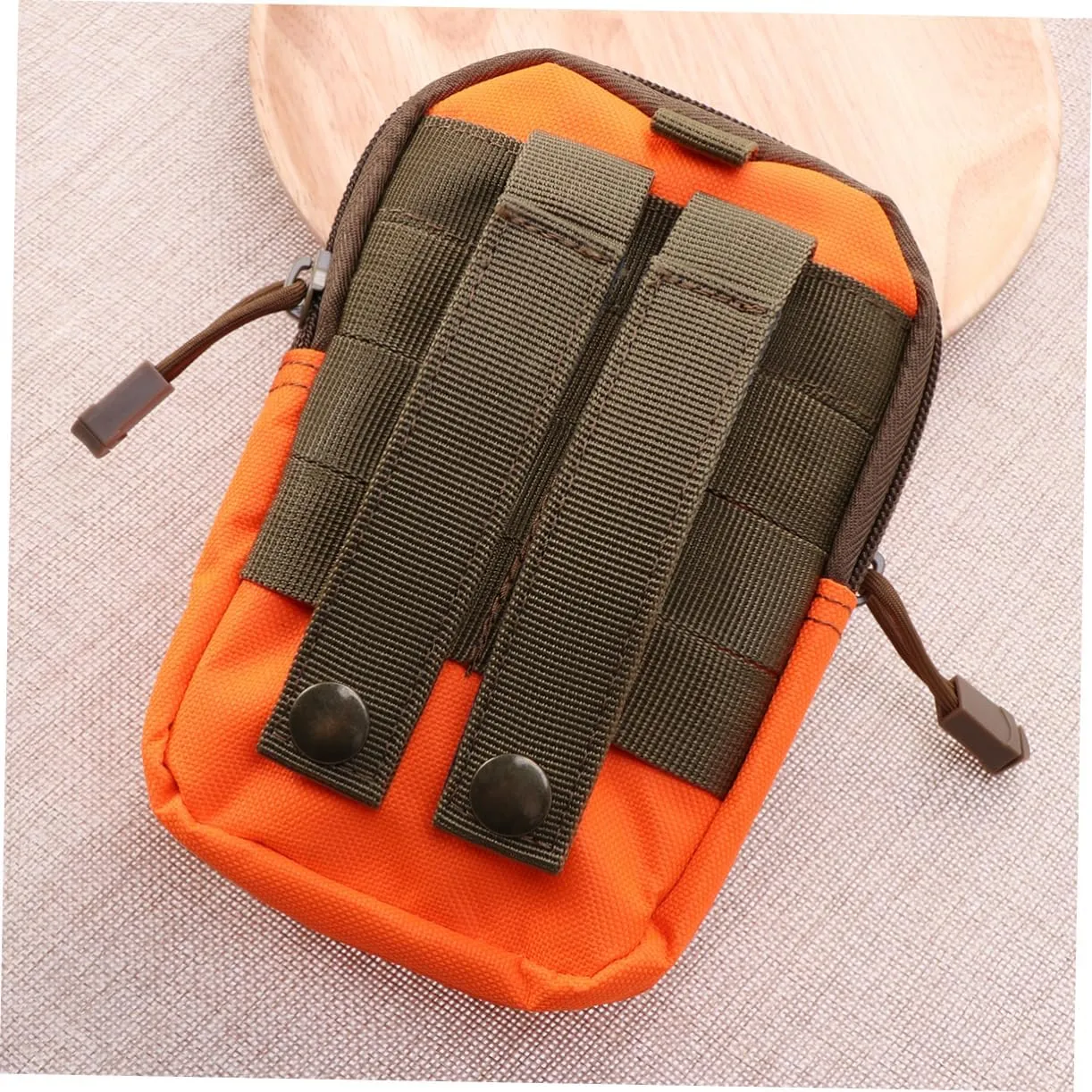 SUPVOX 2pcs Pack Camping Belt Bag Duffle Waist Pack Earbuds Holder for Running Walking Outdoor Activities