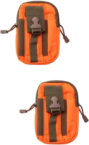 SUPVOX 2pcs Pack Camping Belt Bag Duffle Waist Pack Earbuds Holder for Running Walking Outdoor Activities