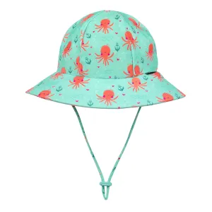 Swim Bucket Hat Octopus