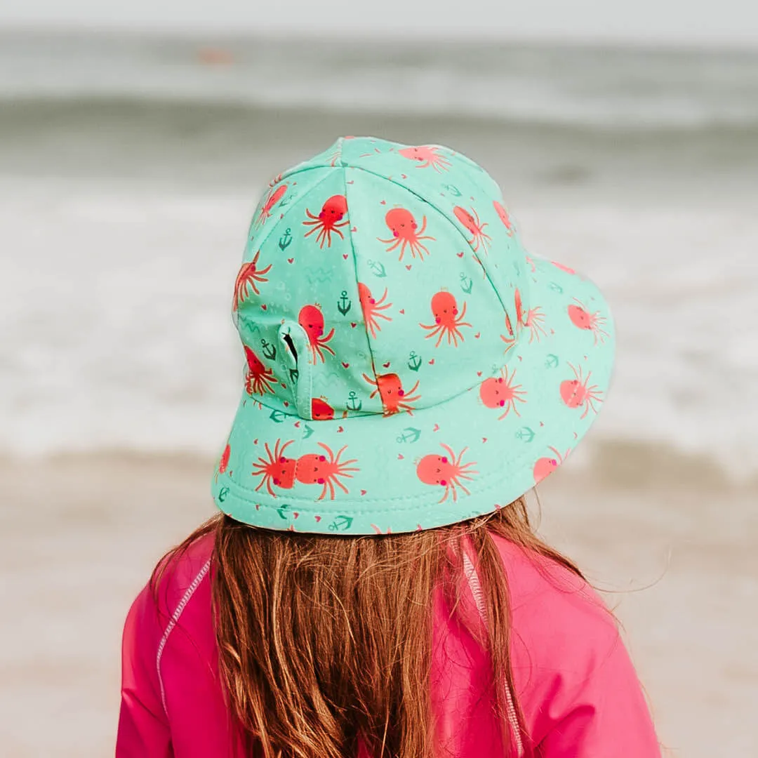 Swim Bucket Hat Octopus