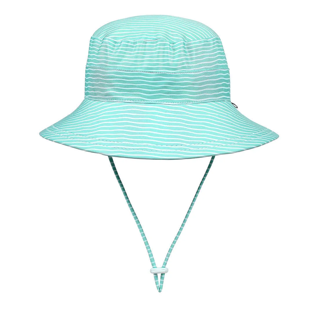 Swim Bucket Hat- Stripe