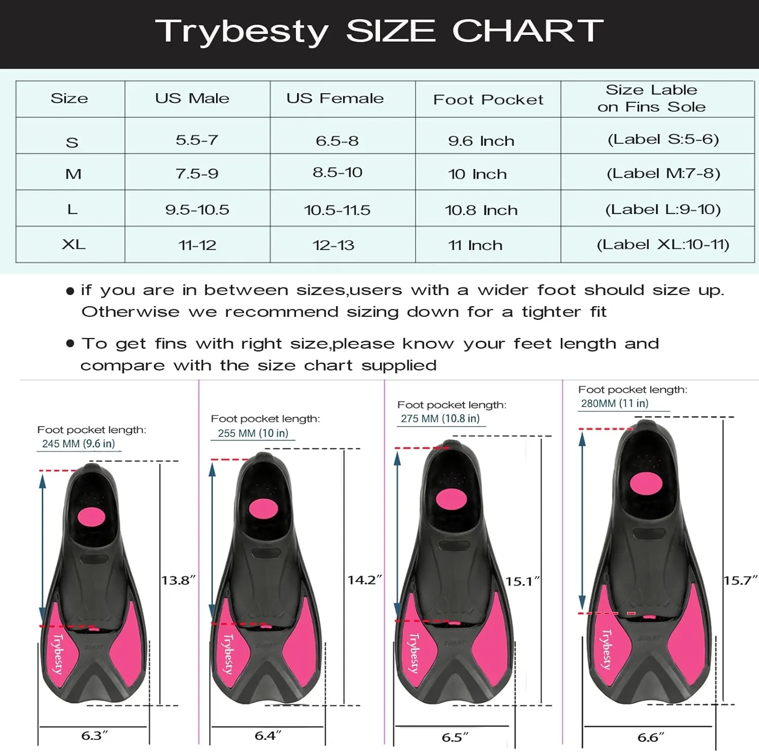 Swim Fins,Short Snorkel Fins Travel Size Flippers for Snorkeling Diving Swimming Adult Men Women