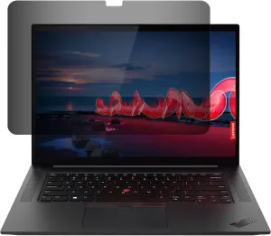 Targus 4Vu Privacy Screen for 16” Lenovo ThinkPad P1 Gen 4, Landscape with Flip Attachment (ASF16W1GL)