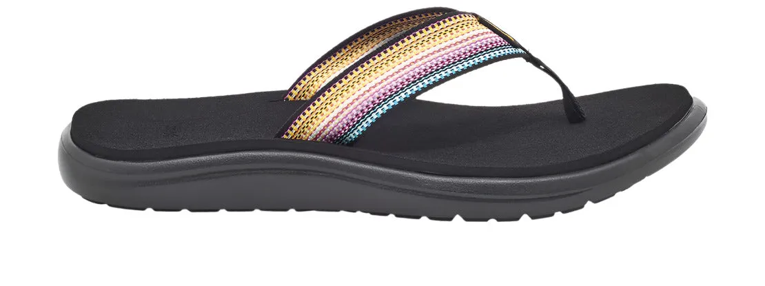 Teva Women's Voya Flip Flop Sandal - Black Multi