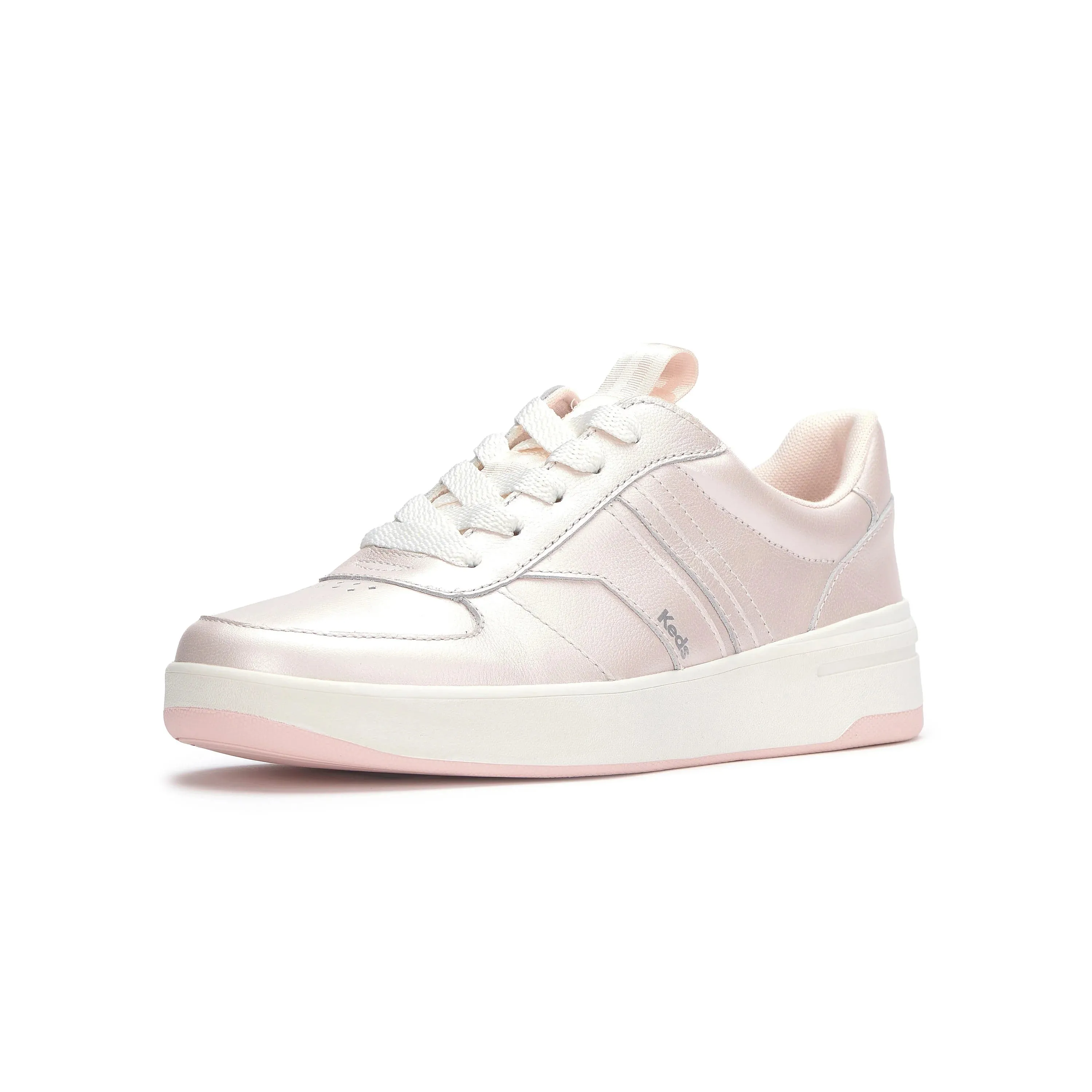 The Court II Leather (Pearlised Pink)