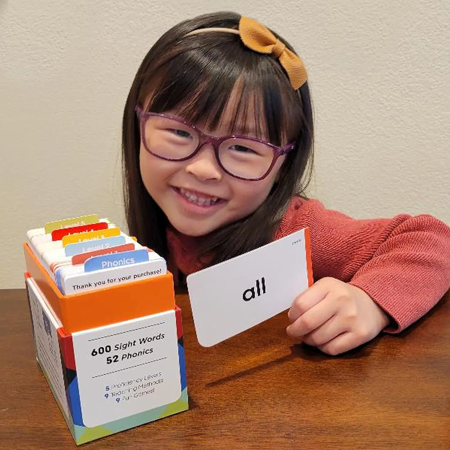 Think Tank Scholar 652 Sight Words/Phonics Flash Cards, Learn to Read: CVC Blends, Short/Long Vowel Sounds, Dolch & Fry High Frequency Site Words   Games: Preschool PreK Kindergarten 1st 2nd 3rd Grade
