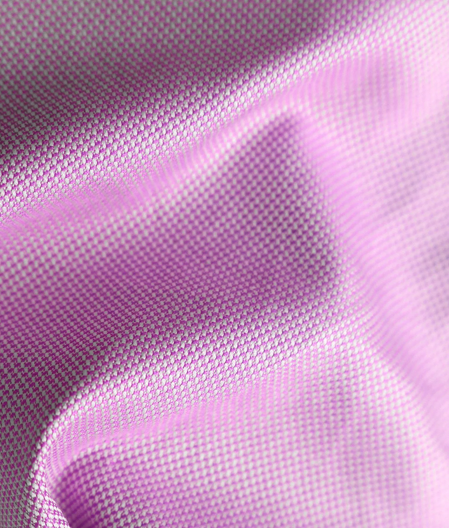 Thomas Mason Thistle Purple 100 2-ply Cotton Oxford Tailored Shirt