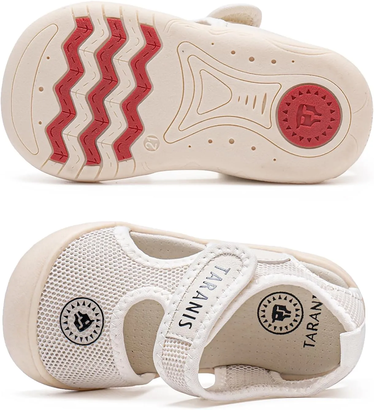 Toddler Shoes Boys Girls Non-Slip Infant Breathable Sneaker Rubber Sole Baby Crib First Walker Shoes