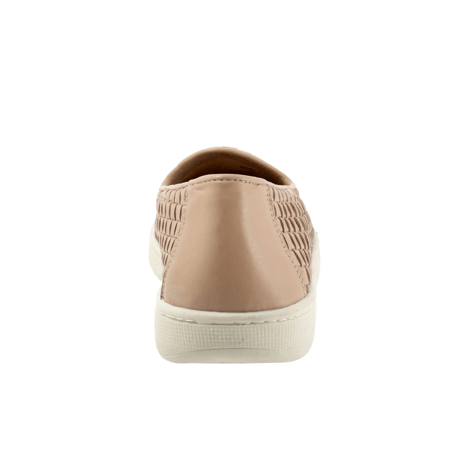 Trotters Adelina T2300-130 Womens Beige Wide Leather Loafer Flats Shoes