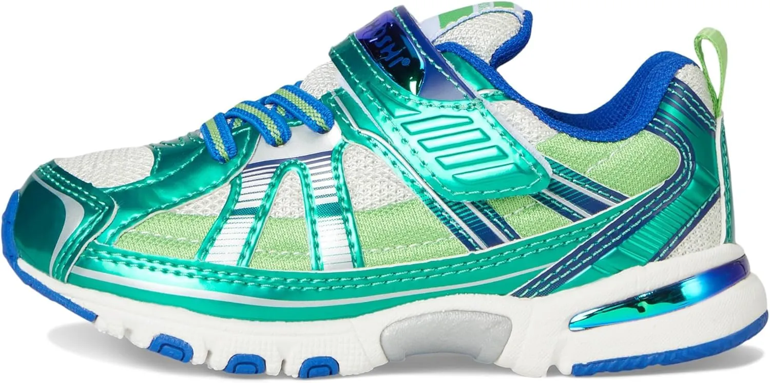 TSUKIHOSHI Storm Kids Shoes - Strap-Closure Machine-Washable Kids and Toddler Shoes with Wide Toe Box & Slip-Resistant, Non-Marking Outsoles, Ages 1-8