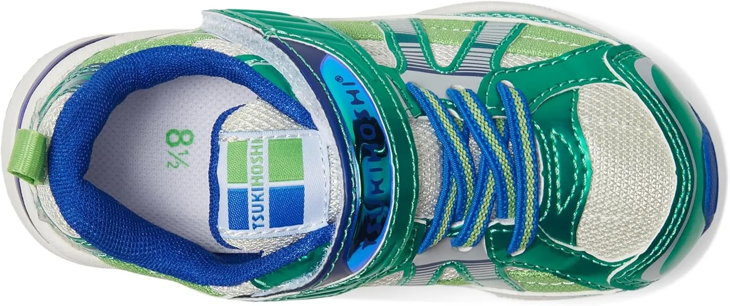 TSUKIHOSHI Storm Kids Shoes - Strap-Closure Machine-Washable Kids and Toddler Shoes with Wide Toe Box & Slip-Resistant, Non-Marking Outsoles, Ages 1-8