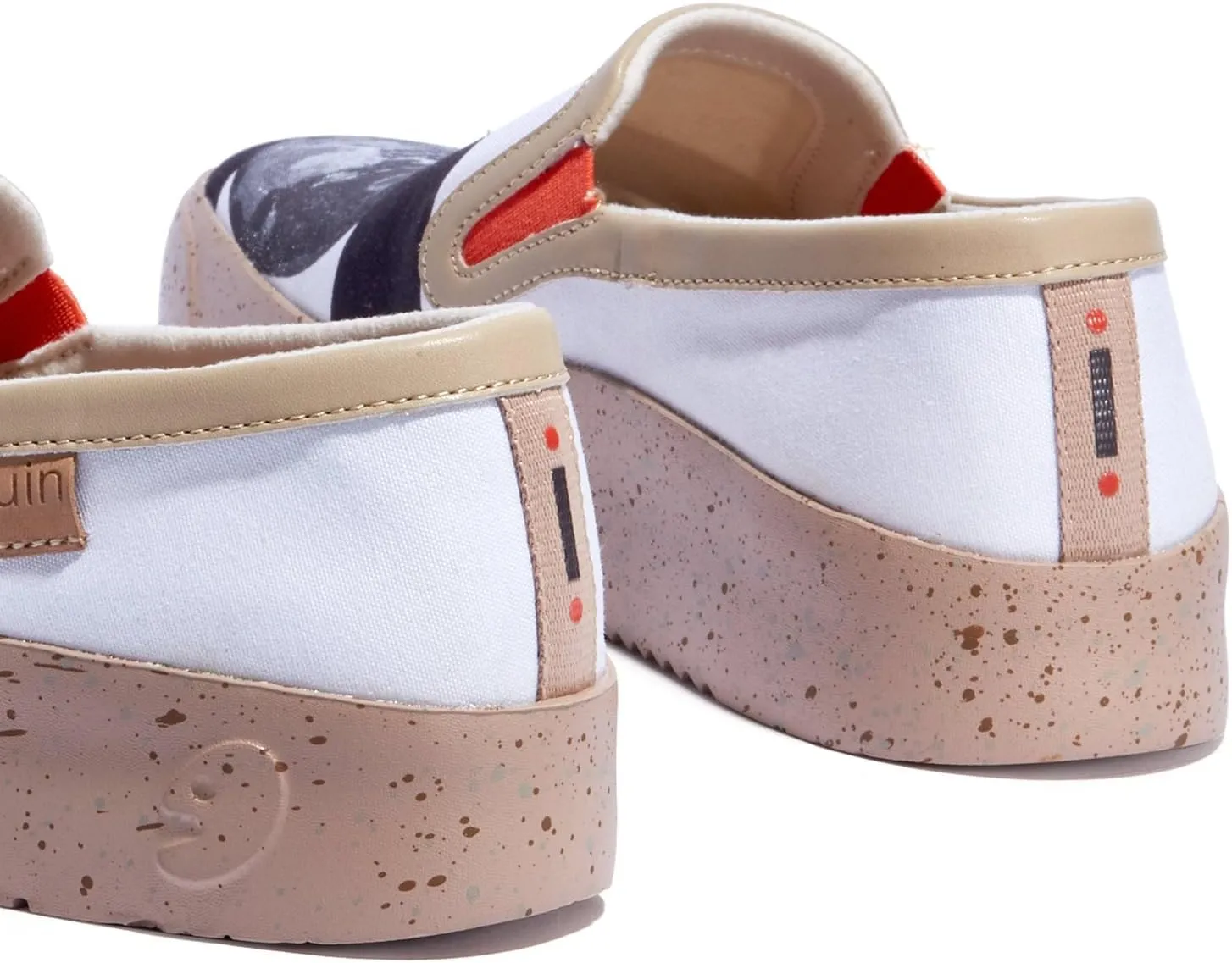 UIN Women's Art Painted Travel Shoes Slip On Casual Loafers Lightweight Comfort Fashion Sneaker Fuerteventura