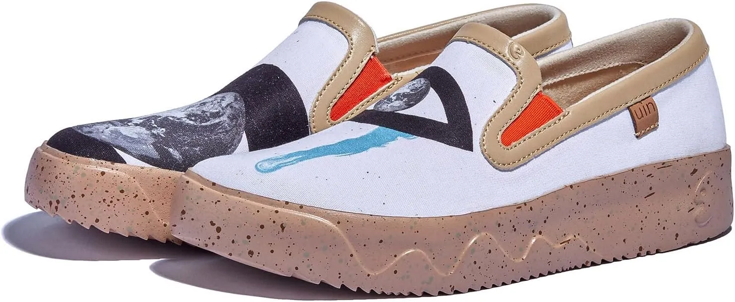 UIN Women's Art Painted Travel Shoes Slip On Casual Loafers Lightweight Comfort Fashion Sneaker Fuerteventura