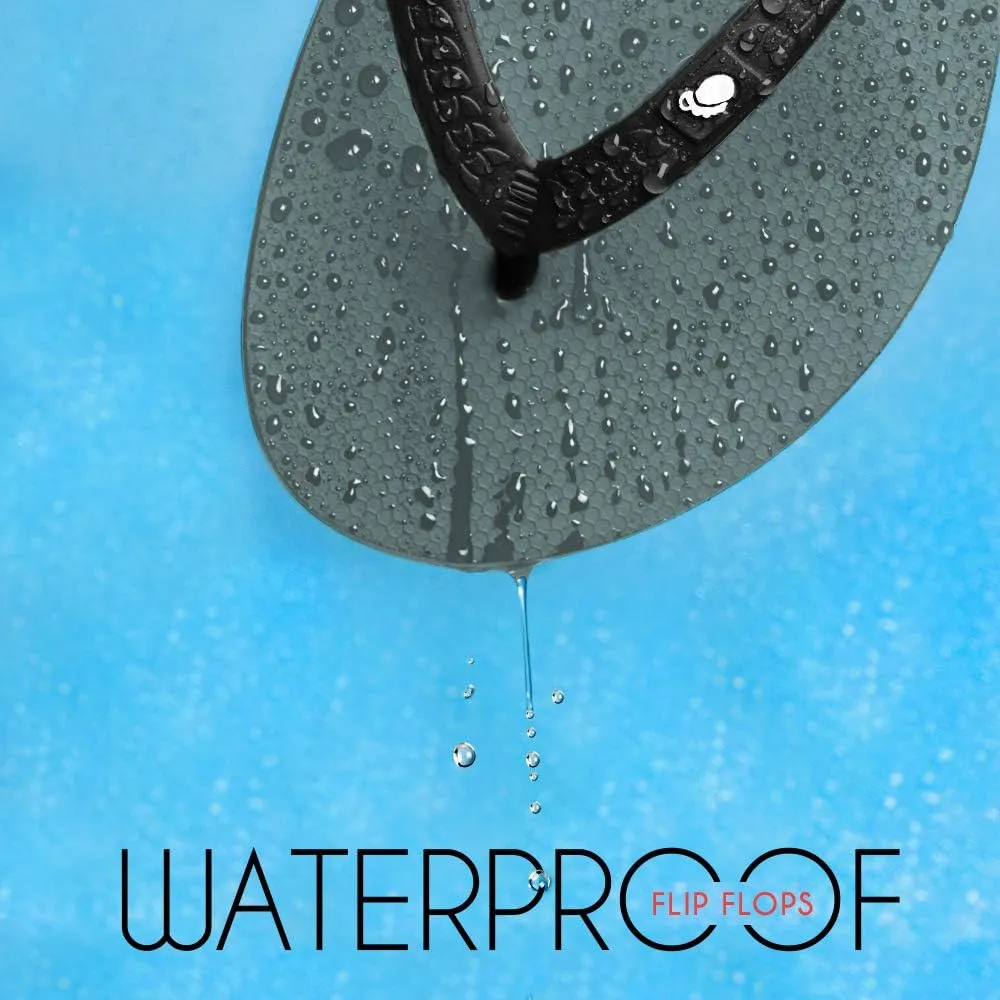 Ultra Soft Comfortable Natural Rubber Summer Beach Flip Flops For Women
