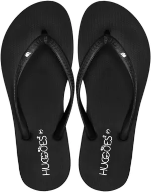 Ultra Soft Comfortable Natural Rubber Summer Beach Flip Flops For Women