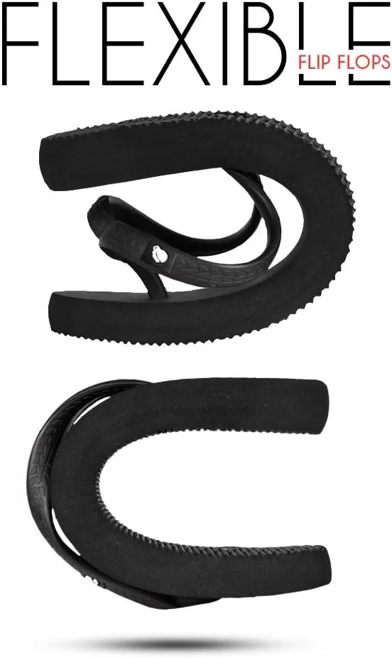 Ultra Soft Comfortable Natural Rubber Summer Beach Flip Flops For Women