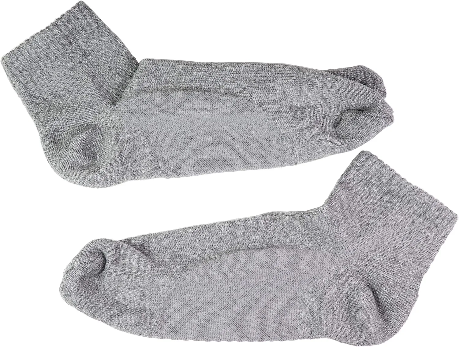 Unisex Arch Support 2 Toe Flip Flop Toe Tabi Toe Low Cut Socks, 3 Pairs