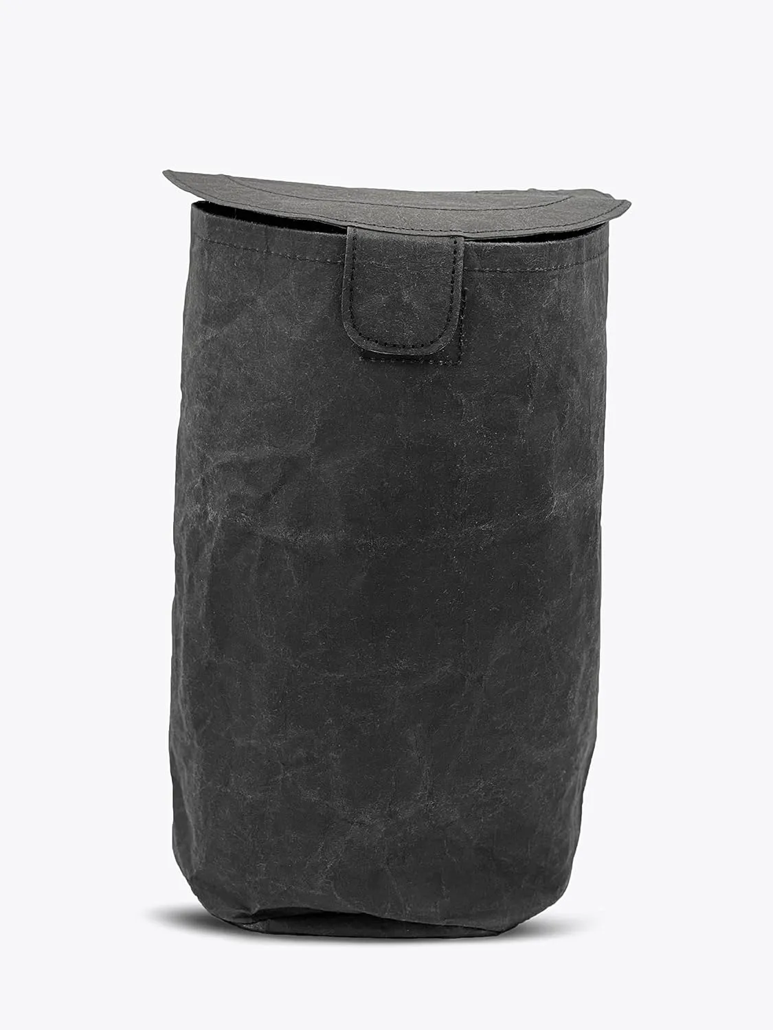 Vegan Leather Automotive Trash Bins from 2 Gallon Capacity with Lid, Waterproof Detachable Liner, Car Organizer & Holder, Stowaway Container, Reusable & Eco-Friendly
