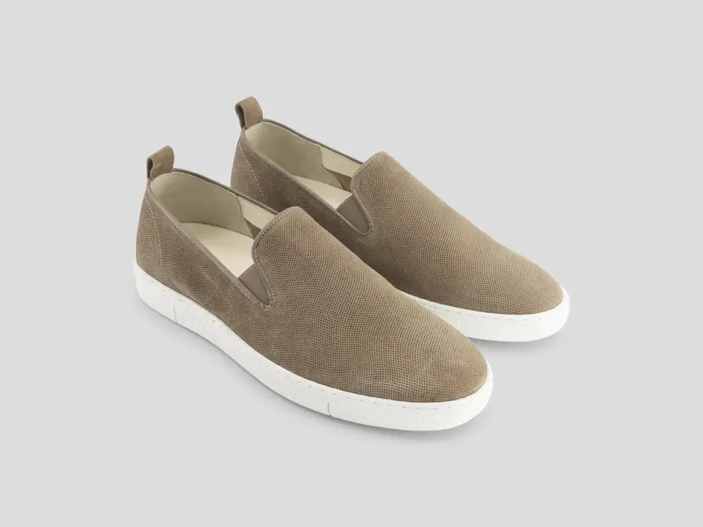 Vic | Zandkleurige loafer