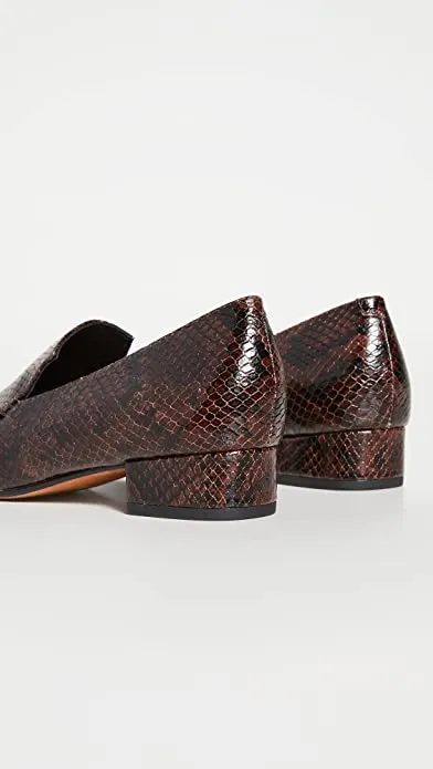 Vince Women's Fauna Loafer Pumps, Chocolate, Brown, 10 Medium US