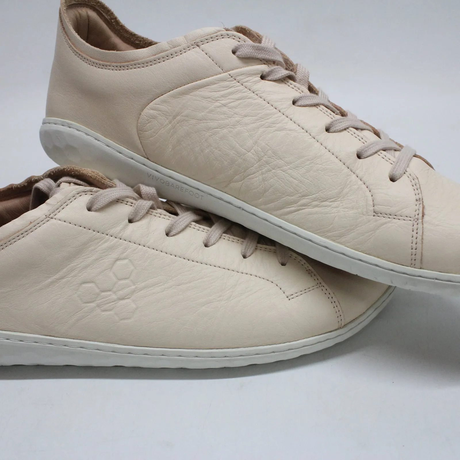 Vivobarefoot Geo Court III Leather Men's Low Top Sneakers - UK 10 - US 11 Men - EU 44
