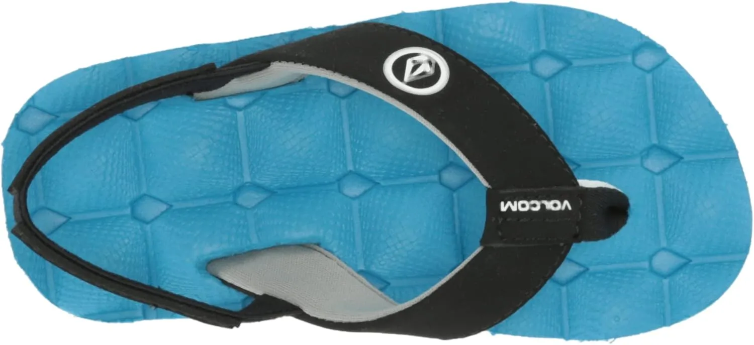 Volcom Boy's Youth Recliner Sandal (Little Big Kid) Flip-Flop
