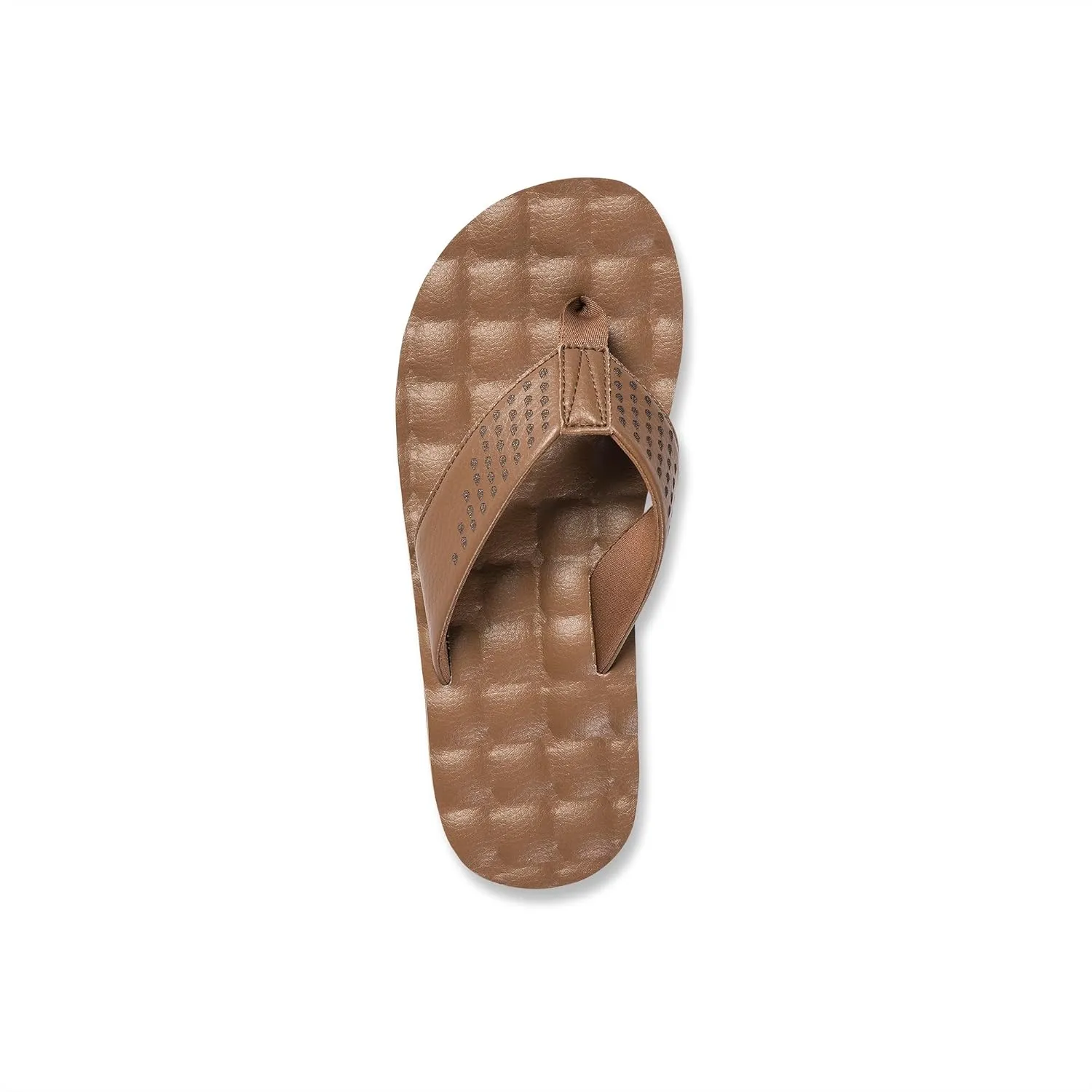 Volcom Men's Recliner Leather Sandal Flip Flop