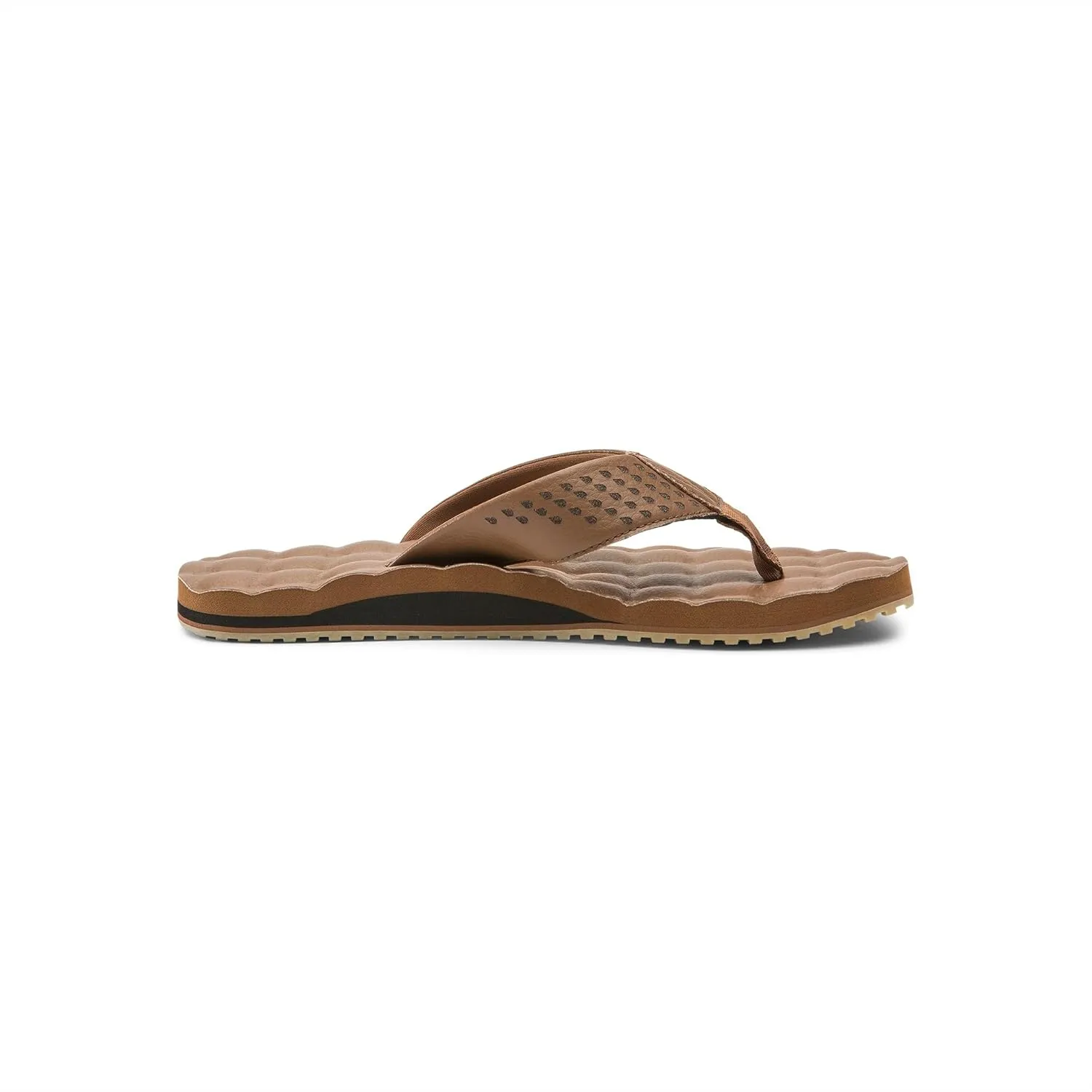 Volcom Men's Recliner Leather Sandal Flip Flop