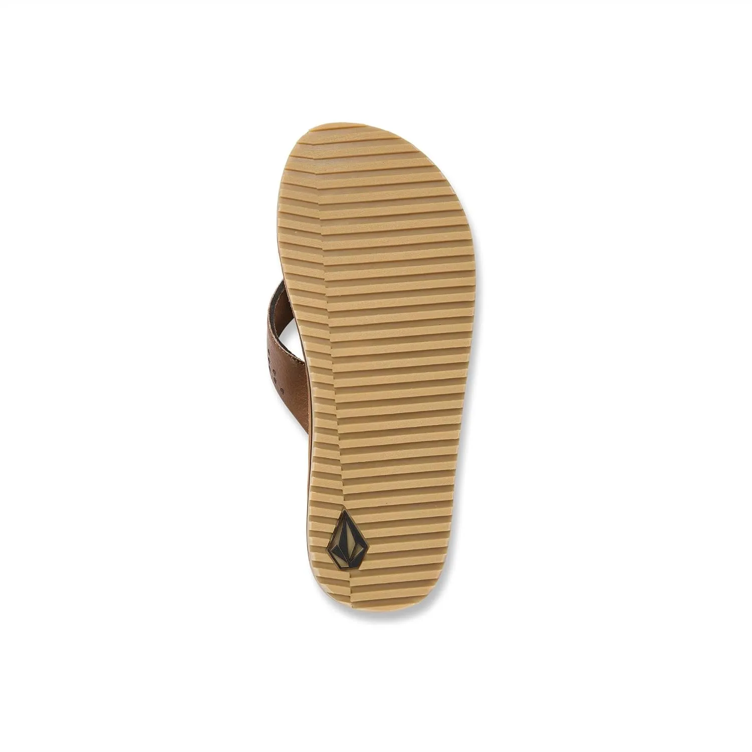 Volcom Men's Recliner Leather Sandal Flip Flop