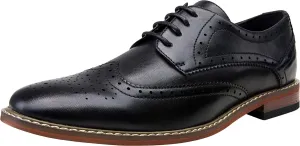 Vostey Men's Dress Shoes Oxford Shoes Formal Dress Shoes for Men Business Derby Shoes