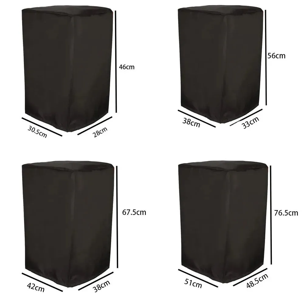 Waterproof Oxford Cloth Speaker Cover Black / Silver
