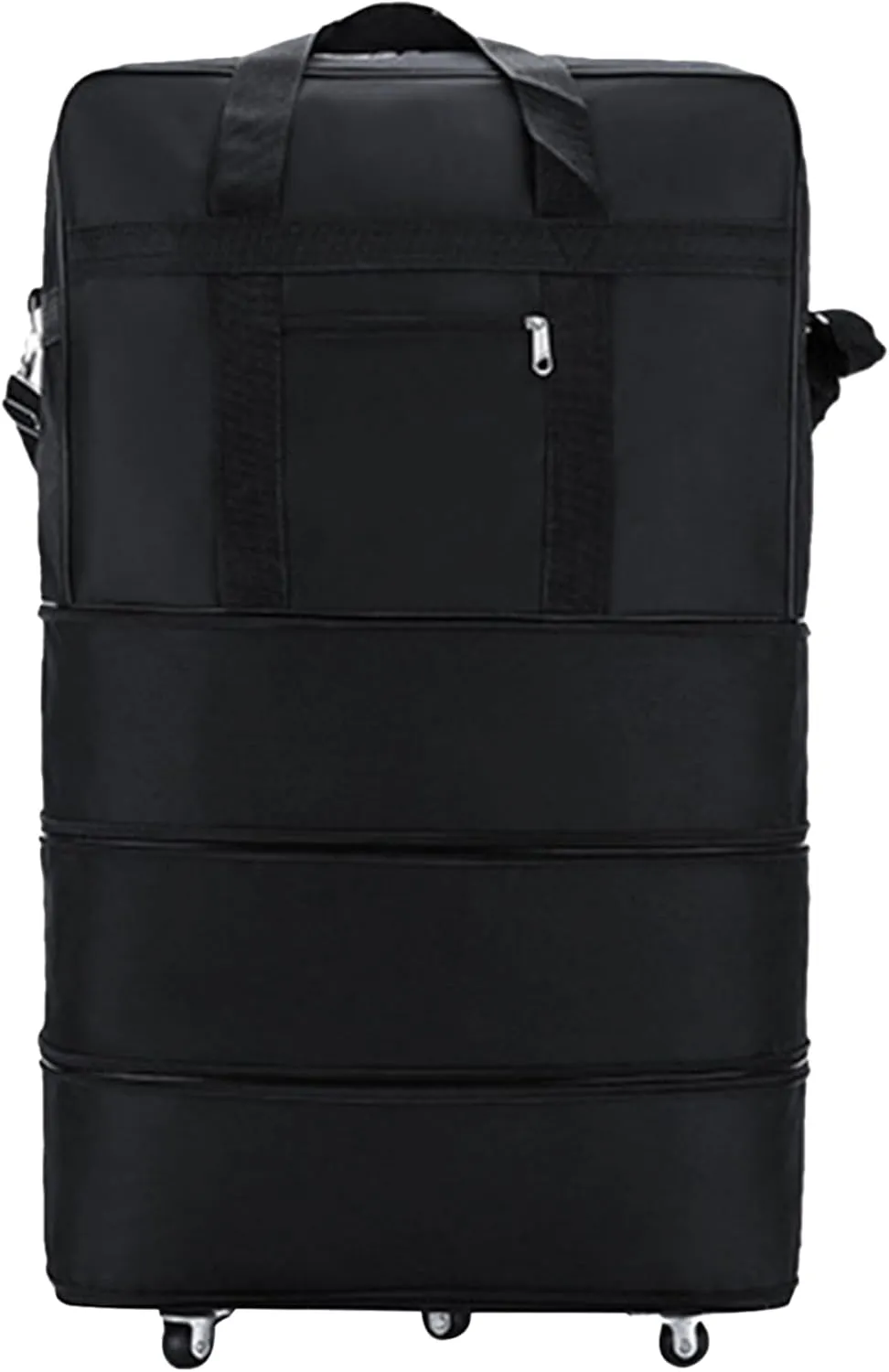 Wheeled Duffle Bag Large Capacity Expandable Foldable Suitcase with 360 ° Roating Wheels Waterproof Oxford Holdall Multifunction Travel for Men Women Business TripDuffle